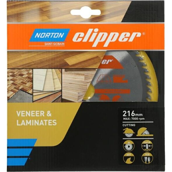 Norton Clipper Tarcza pilarska widiowa LA.216.30.Z60.1