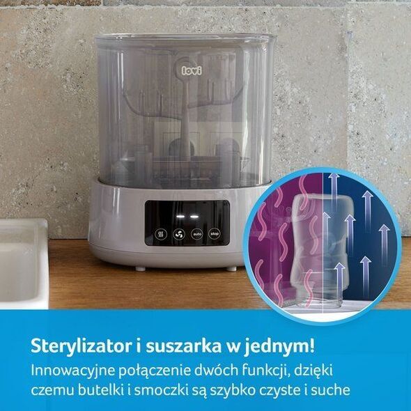Lovi 12/209 Sterylizator parowy z suszarką