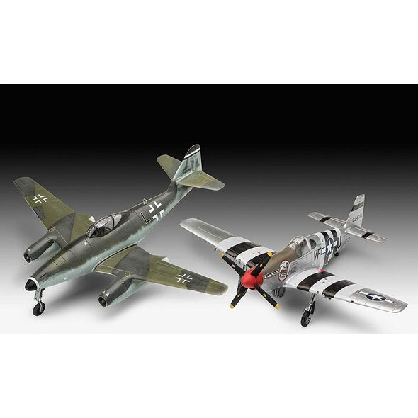 Revell Revell Model Do Sklejania Combat Set Me262 + P51B