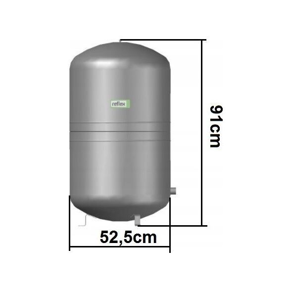 Reflex NACZYNIE WZB. C.O. N-140, 1":6BAR,SZARE