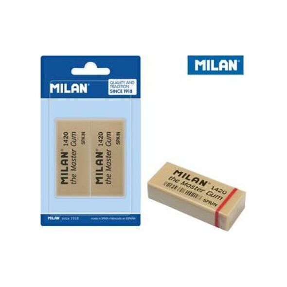 Milan Gumka chlebowa 1420 Muster Gum 2szt MILAN