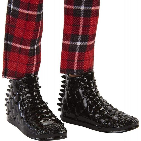 Lalka Barbie Mattel Fashionistas - Stylowy Ken, spodnie w czerwoną kratkę (DWK44/GVY29)