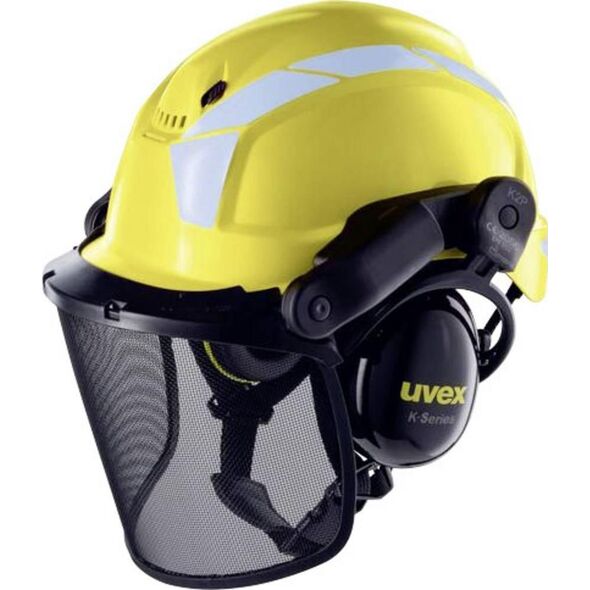 Uvex Kask ochronny do lasu Uvex, żółty