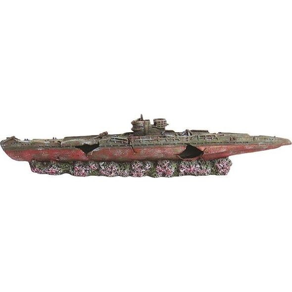 Happet Ozdoba akwariowa Happet R096 statek wrak 19,5 cm