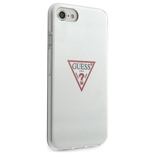 Guess Guess GUHCI8PCUCTLWH iPhone 7/8/SE 2020 biały/white hardcase Triangle Collection