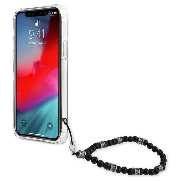 Guess Guess GUHCP12MKPSBK iPhone 12/12 Pro 6,1" Transparent hardcase Black Pearl