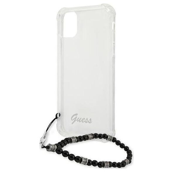 Guess Guess GUHCP12MKPSBK iPhone 12/12 Pro 6,1" Transparent hardcase Black Pearl
