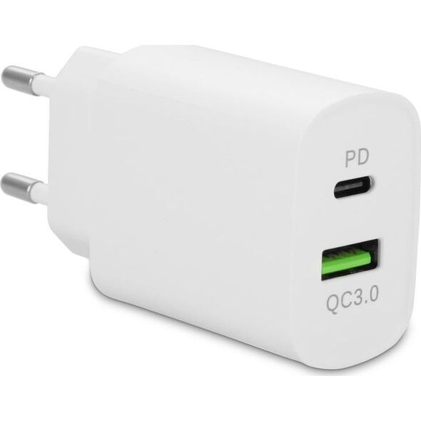 Ładowarka LMP 1x USB-A 1x USB-C 3 A (LMP-DPPA-20W)