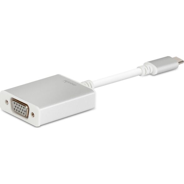 Adapter USB Moshi USB-C - VGA Srebrny  (MI-USBC-VGA)