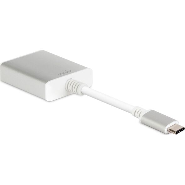 Adapter USB Moshi USB-C - VGA Srebrny  (MI-USBC-VGA)