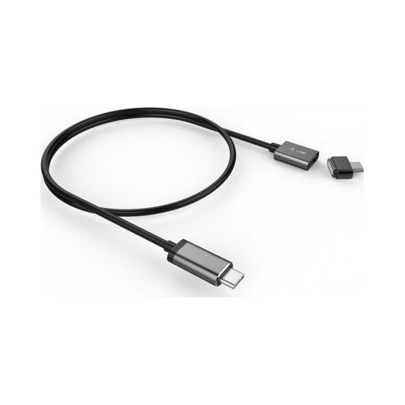 Kabel USB LMP USB-C - USB-C 1.8 m Czarny (LMP-USBC-MB18-SG)