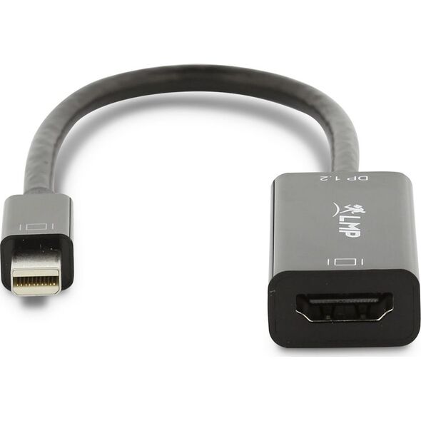 Adapter AV LMP DisplayPort Mini - HDMI czarny (LMP-MH-A-4K)