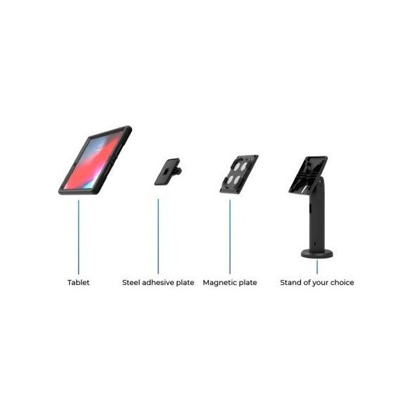 Uchwyt Maclocks 100mm VESA Magnetix Mount - Black