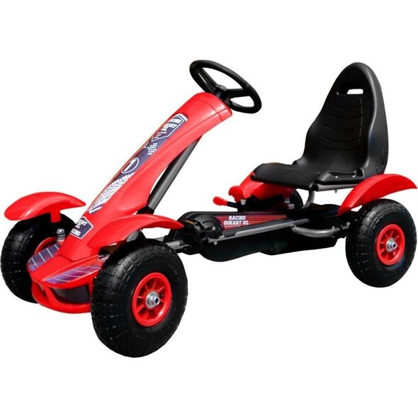 Joko Duży Gokart Pompowane Koła Czerwony