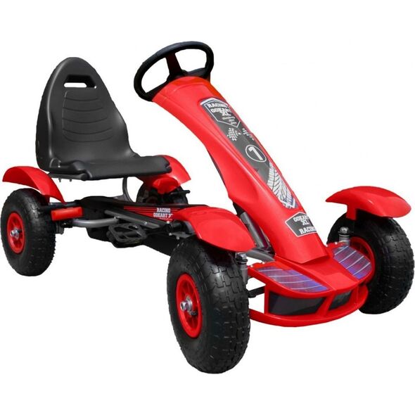 Joko Duży Gokart Pompowane Koła Czerwony