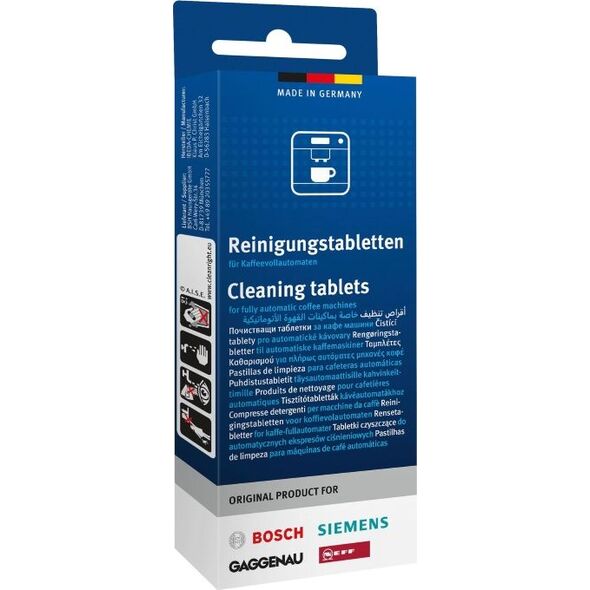 Bosch Tabletki do czyszczenia ekspresów ciśnieniowych 10 sztuk