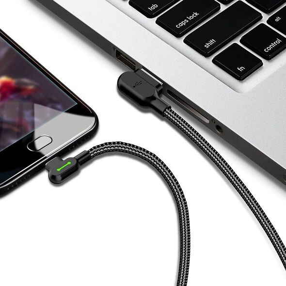 Kabel USB Mcdodo USB-A - Lightning 1.8 m Czarny (MDD43)