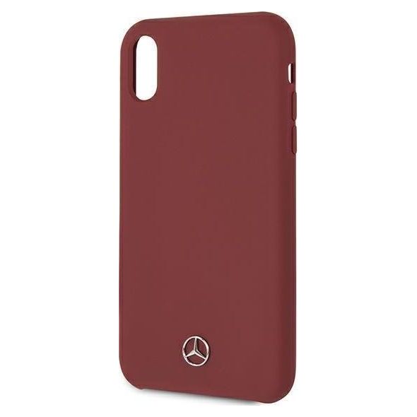 Mercedes Mercedes MEHCI61SILRE iPhone Xr czerwony/red hardcase Silicone Line