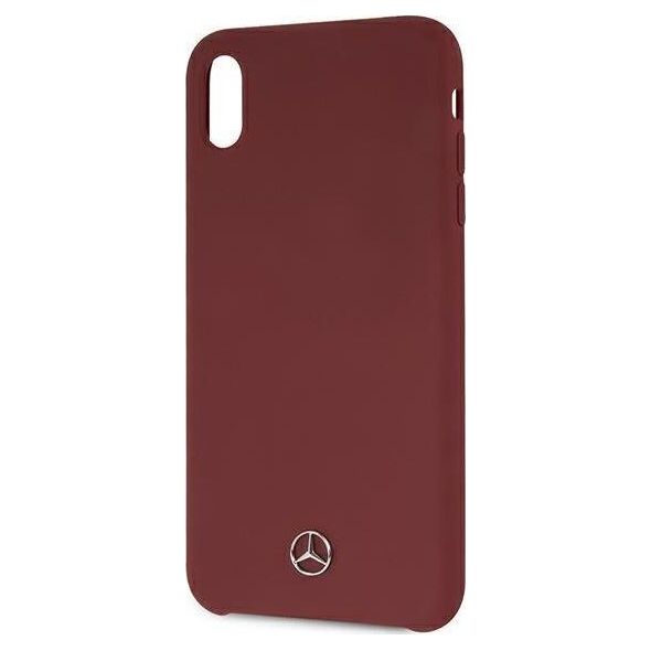 Mercedes Mercedes MEHCI65SILRE iPhone Xs Max czerwony/red hardcase Silicone Line