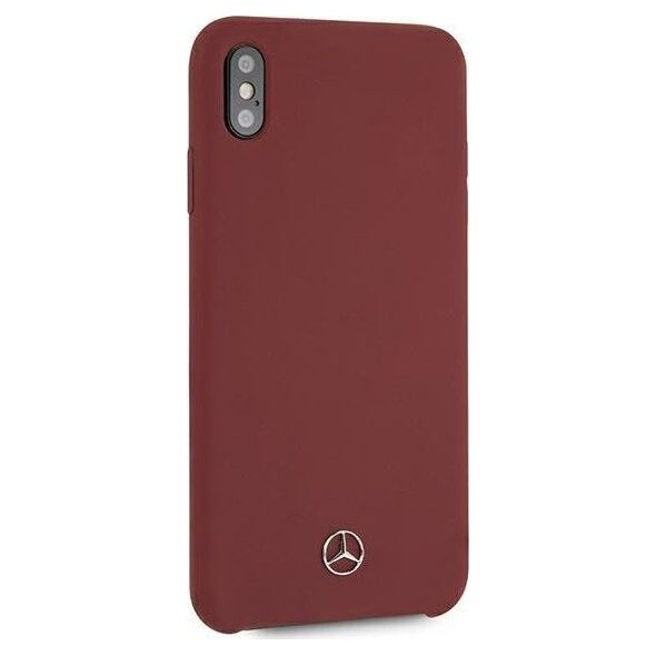 Mercedes Mercedes MEHCI65SILRE iPhone Xs Max czerwony/red hardcase Silicone Line
