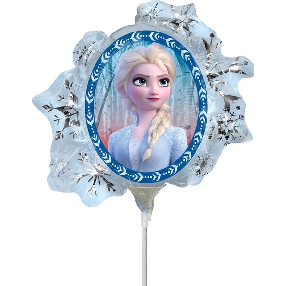 AMSCAN Balon foliowy do patyka Frozen 2 - Kraina lodu - cm - 1 szt uniwersalny (43083-uniw) - 43083-uniw