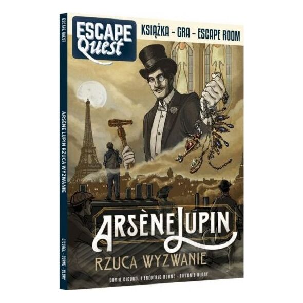 Egmont Gra Escape Quest: Arsen Lupin rzuca wyzwanie