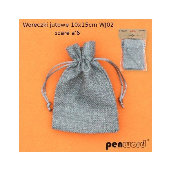 Penword WORECZKI JUTOWE 10x15cm WJ-02 SZARE a6 Penword