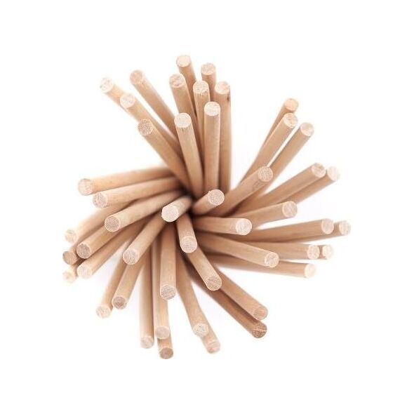 DP Craft Patyczki kreatywne DPCRAFT okrągłe naturalne 15cm 50szt. Dalprint