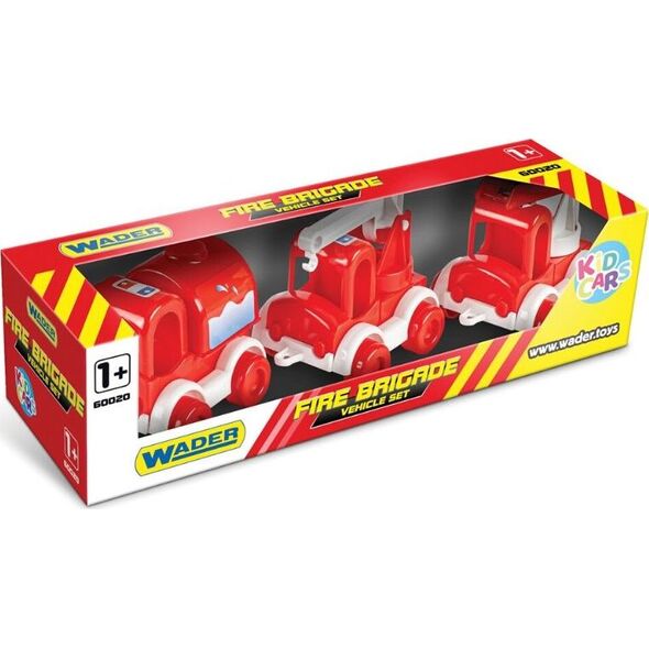 Wader ZESTAW AUTEK KID CARS STRAŻ POŻARNA WADER 60023