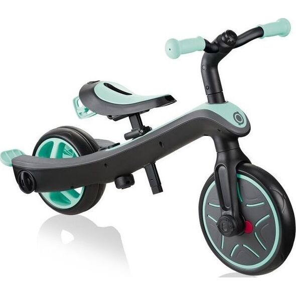 Globber Rowerek 4w1 trójkołowy / biegowy / wózek Explorer Trike Mint