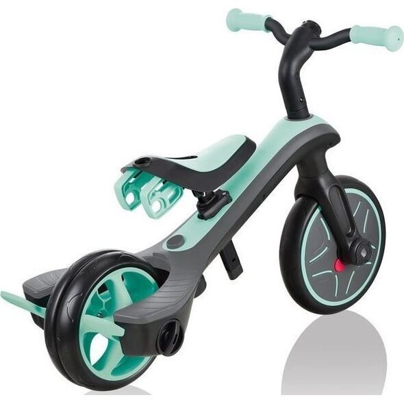 Globber Rowerek 4w1 trójkołowy / biegowy / wózek Explorer Trike Mint