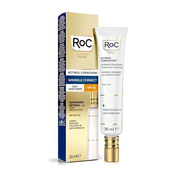 RoC Retinol Correxion Wrinkle Correct Daily Moisturizer SPF20 Krem do twarzy na dzień 30ml