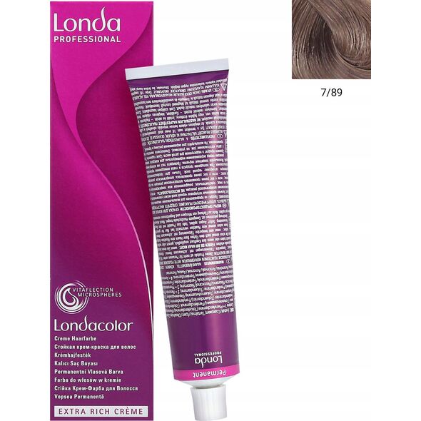 Londa Londa Professional Permanent Colour Extra Rich Cream Farba do włosów 60ml 7/89