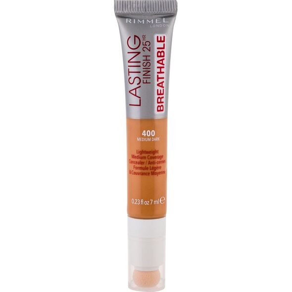 Rimmel  Rimmel London Lasting Finish Breathable 25HR Korektor 7ml 400 Medium Dark