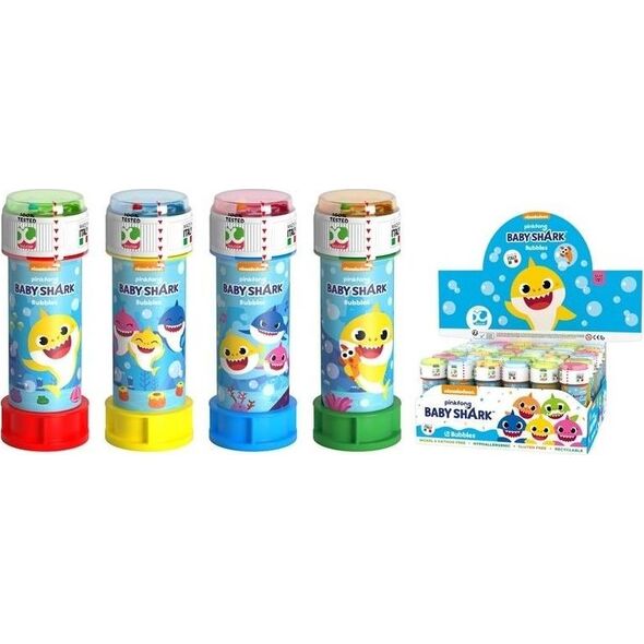 Brimarex Bańki 60 ml Baby Shark display 36 sztuk