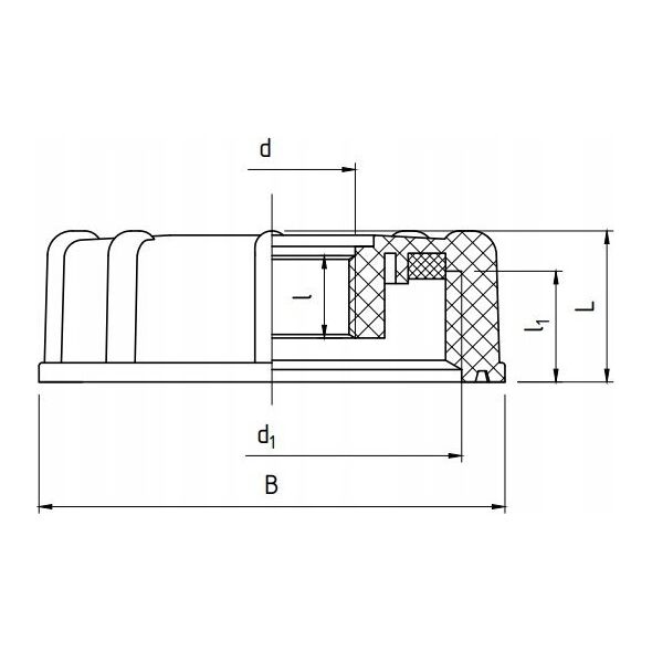 Perfexim ADAPTER(REDUKCJA) DO ZBIORNIKA IBC 1/2