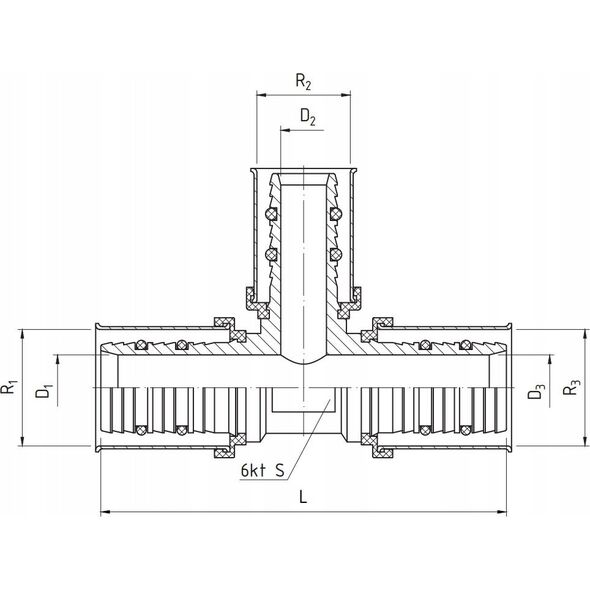 Perfexim 73C PERFEKT SYS. TROJNIK ZAPRAS. TYP U 16x20x16
