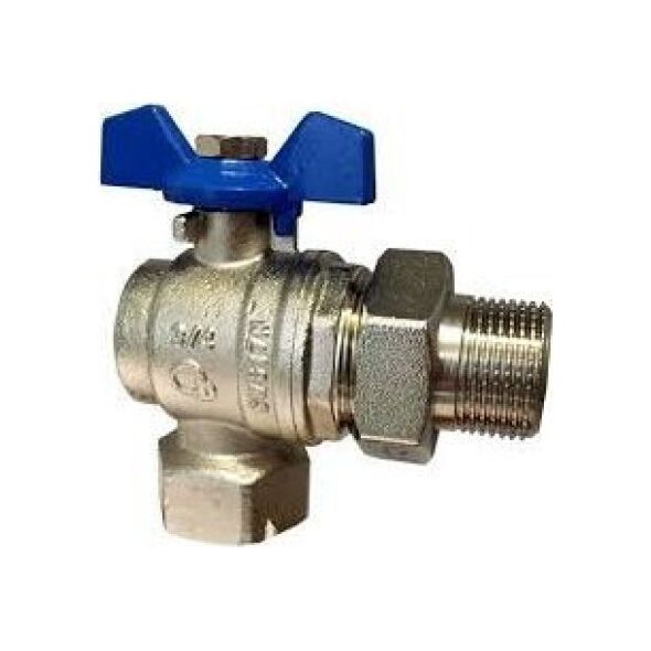 Invena ZAWOR WODA KATOWY ZE SRUBUNKIEM DN-20 NIEB