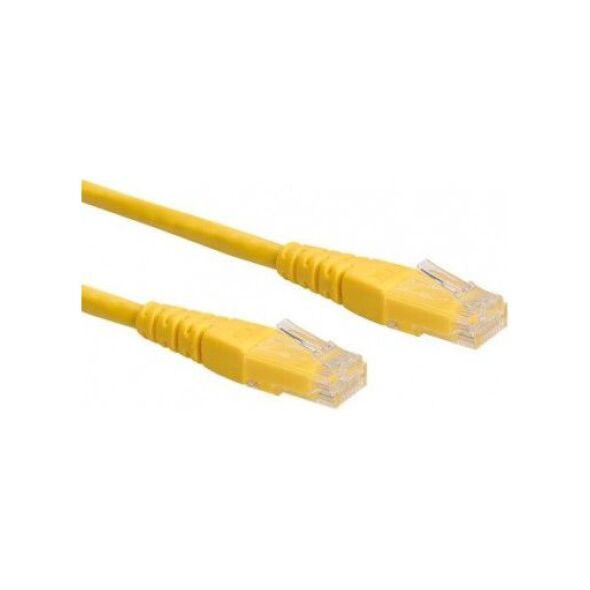 Roline ROLINE PatchCord UTP Kat.6 2m żółty