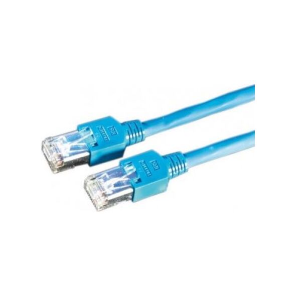 LEONI KERPEN KERPEN D1-20 PatchCord S/FTP Kat.5e niebieski 1.0m kabel krosowy