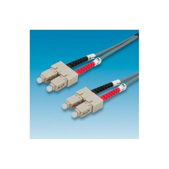 Value Value Patchcord światłowodowy 50/125 SC-SC szary 2m