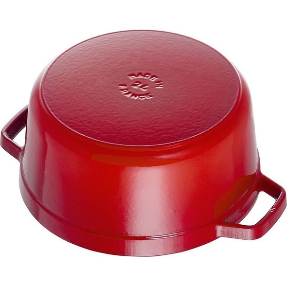 STAUB Garnek żeliwny okrągły 5,2 l czerwony (40509-840-0)