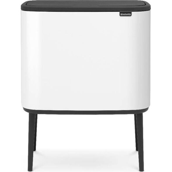 Kosz na śmieci Brabantia do segregacji bezdotykowy biały (31 35 23)