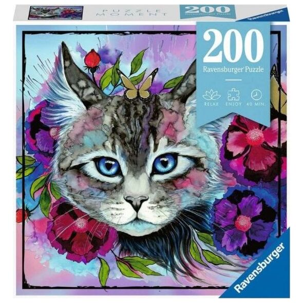Ravensburger Puzzle 200 elementów Kot