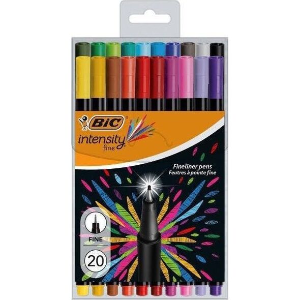 Bic Cienkopisy Intensity Fine AST+FUN mix 20szt BIC