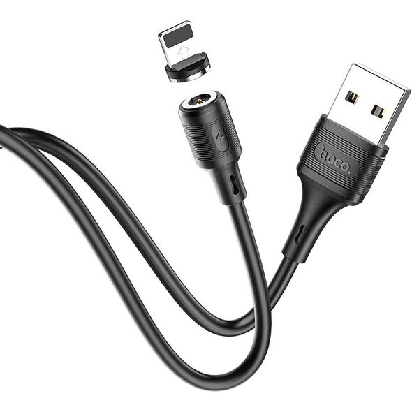 Kabel USB Hoco USB-A - Lightning Czarny (6931474735522)