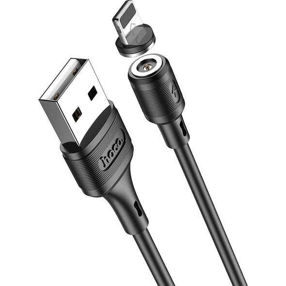 Kabel USB Hoco USB-A - Lightning Czarny (6931474735522)