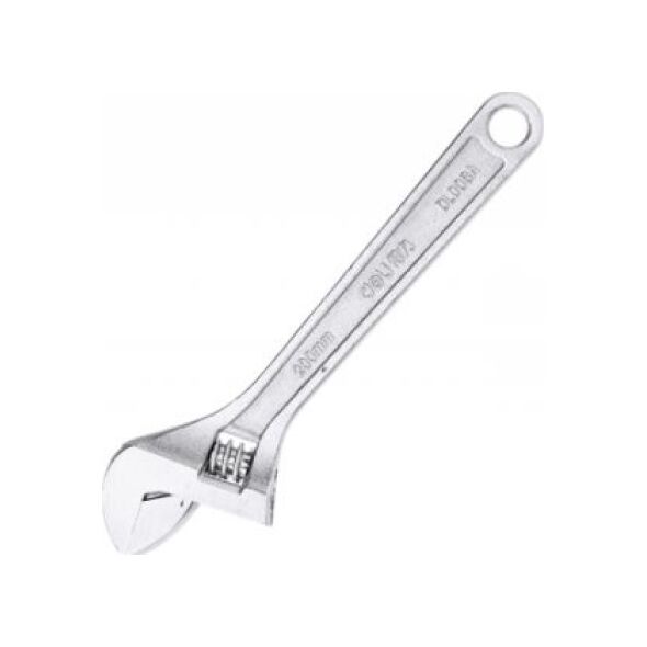 Deli Klucz nastawny Deli Tools EDL008A, 8" (srebrny)