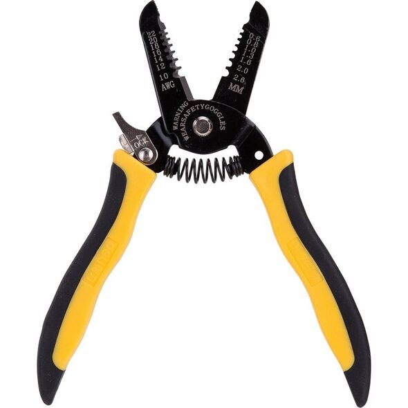 Deli Ściągacz izolacji Deli Tools EDL2607, 0.6-2.6mm (żółty)