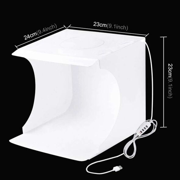 Puluz Puluz Namiot bezcieniowy 23cm LED PU5023